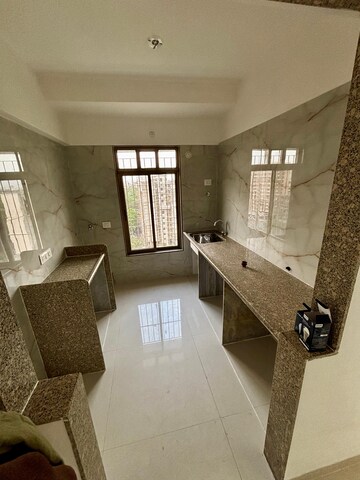 Kitchen in 1 BHK Apartment at Neel Sidhi Ballarat, New Panvel – for Rent