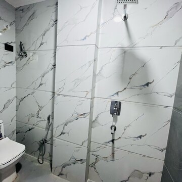 Bathroom in 3 BHK Builder Floor at Khirki Extension – for Sale