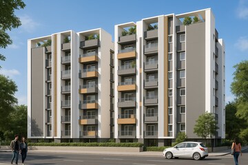3 BHK Apartment – Exterior View View at Gangapur Road - for Sale