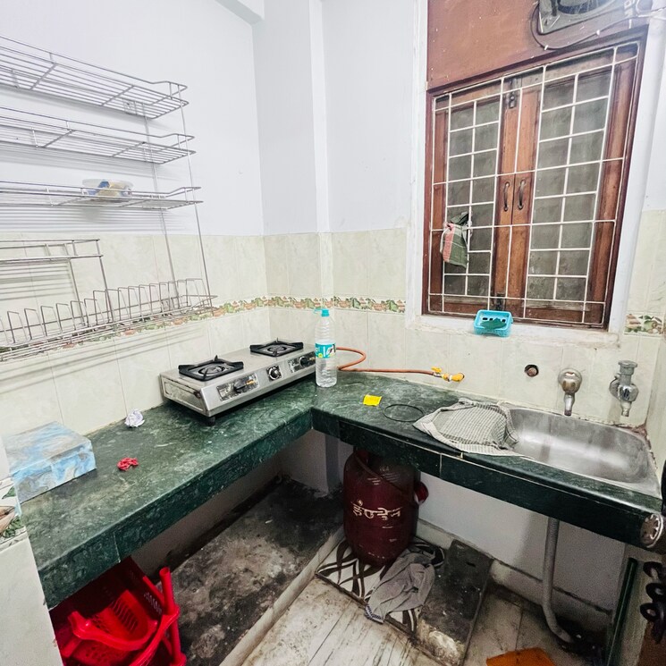 Kitchen, khirki extension 1 Bedroom 45 Sq.Yd. Builder Floor In Khirki Extension Delhi 8897921