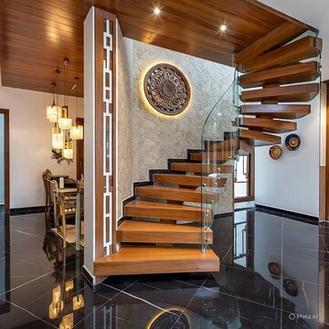 Staircase in 2 BHK Apartment at Bhakti Sagar Apartment CHS, Lower Parel – for Rent
