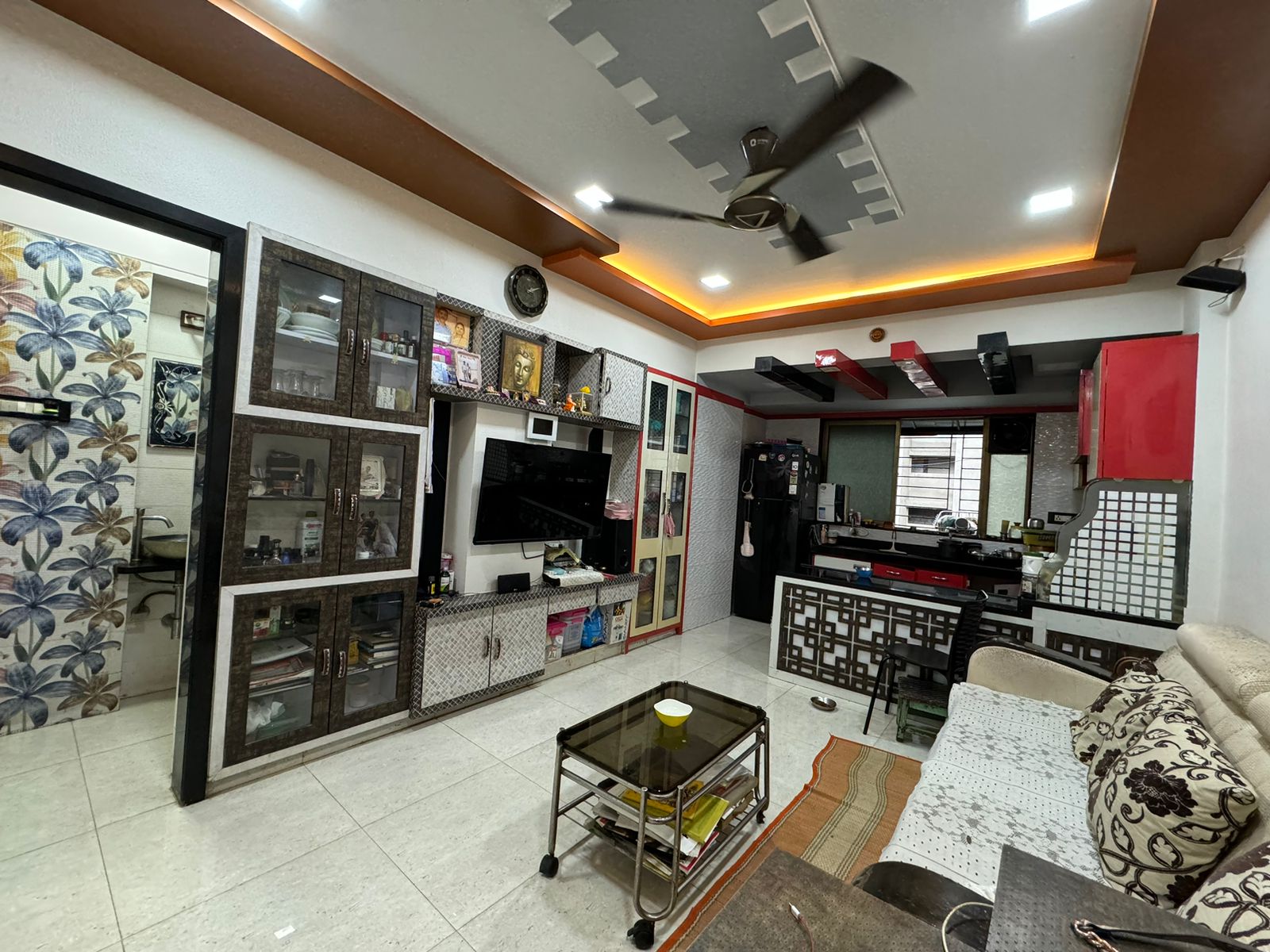 2 BHK Apartment For Rent in Bhakti Sagar Apartment CHS