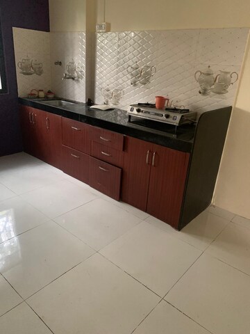 Kitchen in 3 BHK Apartment at Amit Ved Vihar, Kothrud – for Rent