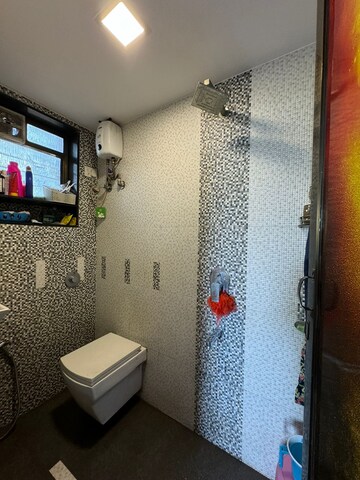 Bathroom in 2 BHK Apartment at Bhakti Sagar Apartment CHS, Lower Parel – for Rent