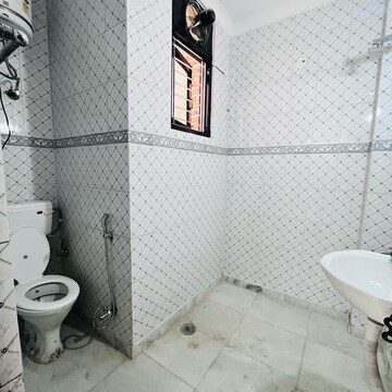 Bathroom in 3 BHK Builder Floor at Khirki Extension – for Rent