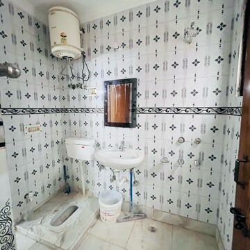 Bathroom in 3 BHK Builder Floor at Khirki Extension – for Rent