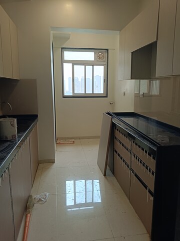 Kitchen in 3 BHK Apartment at Runwal Nirvana, Parel – for Rent