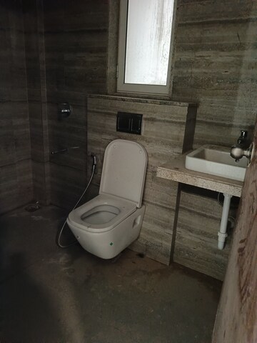 Bathroom in 3 BHK Apartment at Runwal Nirvana, Parel – for Rent