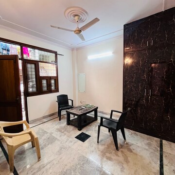 Living Room in 3 BHK Builder Floor at Khirki Extension – for Rent