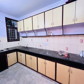 Kitchen in 3 BHK Builder Floor at Khirki Extension – for Rent