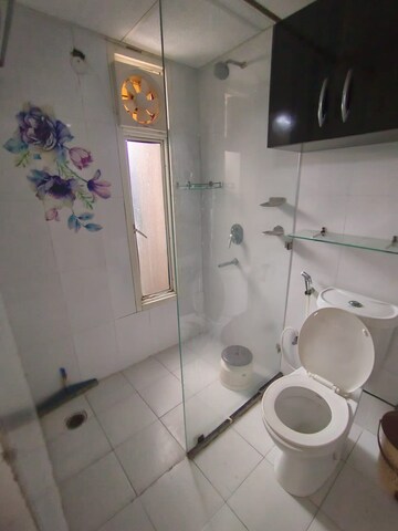 Bathroom in 3.5 BHK Apartment at Supertech Cape Town, Sector 74 – for Rent