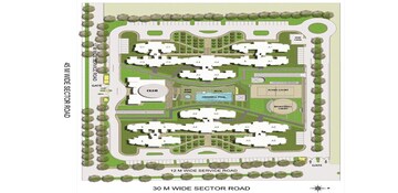 Master Plan in 2 BHK Apartment at BPTP The Resort, Sector 75 – for Rent