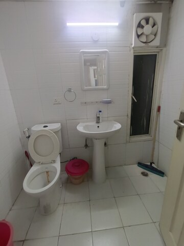 Bathroom in 3 BHK Apartment at Supertech Cape Town, Sector 74 – for Rent