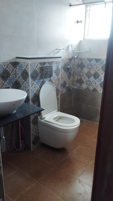 Bathroom in 3 BHK Villa at Alliance 10 Downing, Whitefield – for Rent