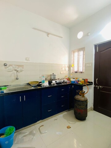 Kitchen in 2 BHK Builder Floor at Manikonda – for Rent