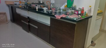 Kitchen in 3 BHK Apartment at HN Safal Parisar, Bopal – for Rent