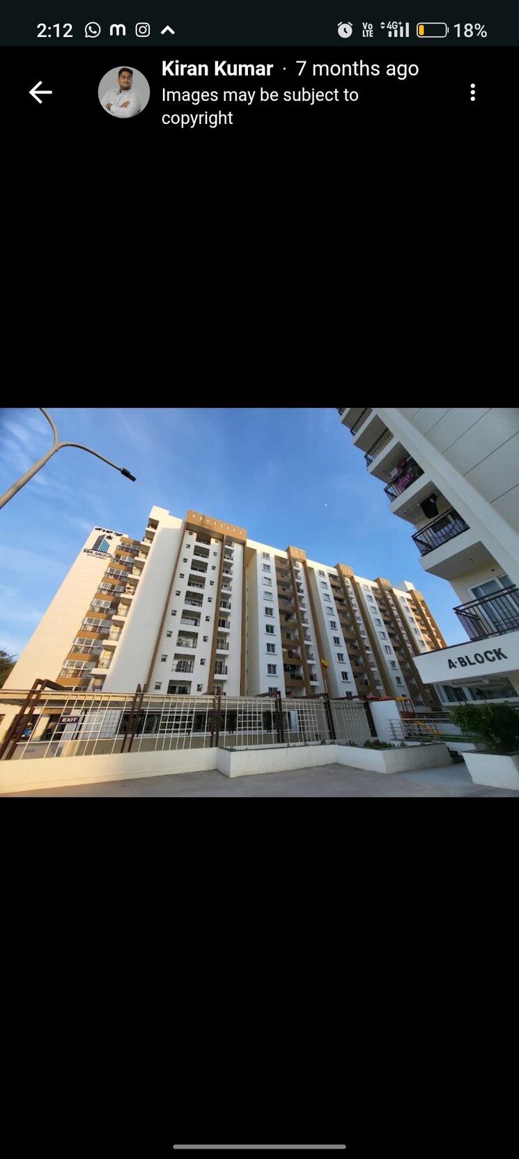 Exterior View, sbr-keerthi-prime 3 Bedroom 1250 Sq.Ft. Apartment In Old Madras Road Bangalore 8898306