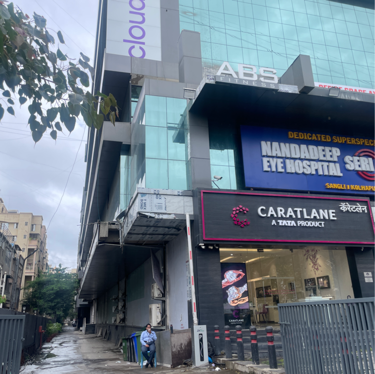 Exterior View, blue-sapphire-business-park Commercial Office Space 300 Sq.Ft. In Pimple Saudagar Pune 8898340