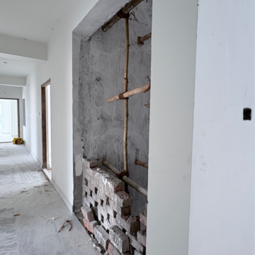 Building Lobby in 3 BHK Apartment at New Town – for Sale
