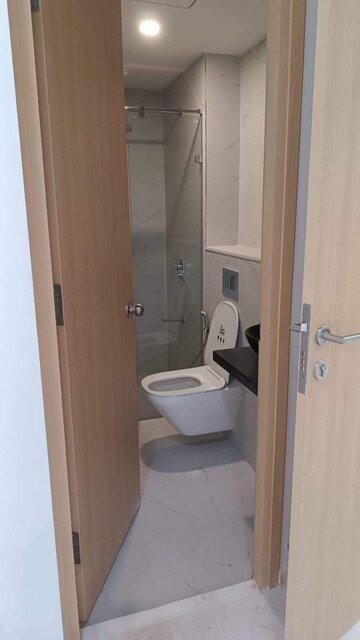 Attached Bathroom in 1 BHK Apartment at Lodha Unica, Jogeshwari West – for Rent