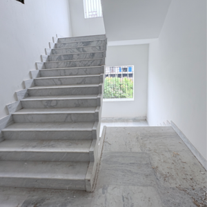 Staircase in 3 BHK Apartment at New Town – for Sale