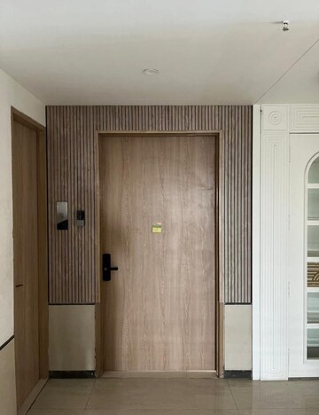 Building Lobby in 3 BHK Apartment at Soham Crystal Spires, Ghodbunder Road – for Rent