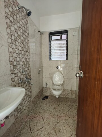 Bathroom in 3 BHK Apartment at RNA Central Park, Chembur – for Rent