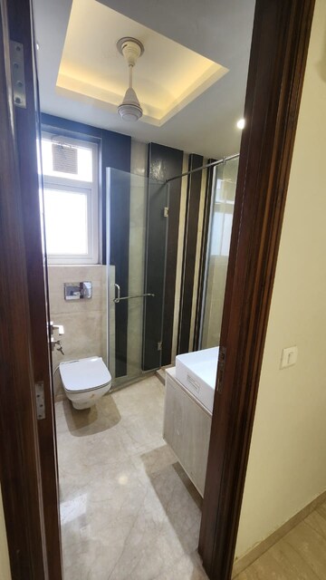 Attached Bathroom in 3 BHK Builder Floor at Rajouri Garden – for Rent