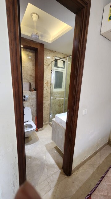 Attached Bathroom in 3 BHK Builder Floor at Rajouri Garden – for Rent