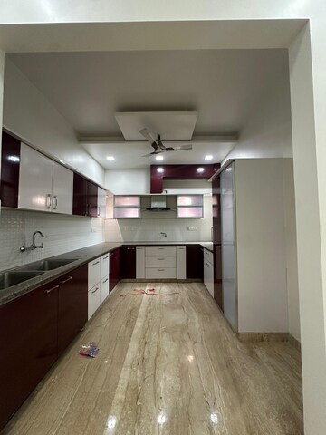 Kitchen in 5 BHK Builder Floor at Crown Plaza Mall, Sector 15a – for Rent