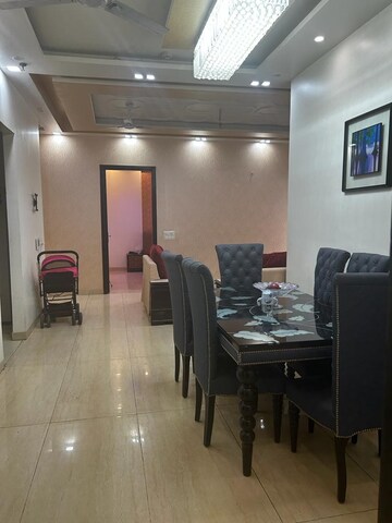 Living Room in 3.5 BHK Apartment at Gaur Sportswood, Sector 79 – for Rent