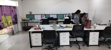 Team Area in  Office Space at Shilp Corporate Park, Bodakdev – for Rent