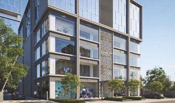  Office Space – Exterior View View at Shilp Corporate Park, Bodakdev - for Rent