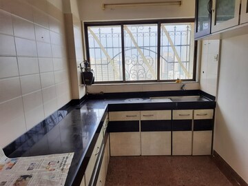 Kitchen in 3 BHK Apartment at Swami Tower, Chembur – for Rent
