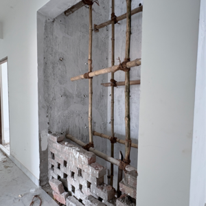 Staircase in 1 BHK Apartment at New Town – for Sale