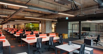 Team Area in  Office Space at The Qube, Andheri East – for Rent