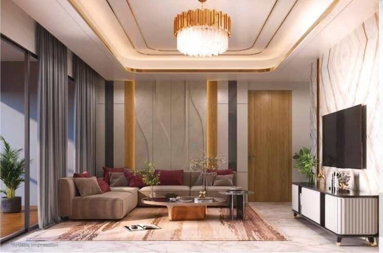 Living Room, pristine-the-lords 3 Bedroom 1554 Sq.Ft. Apartment In Pashan Pune 8898644