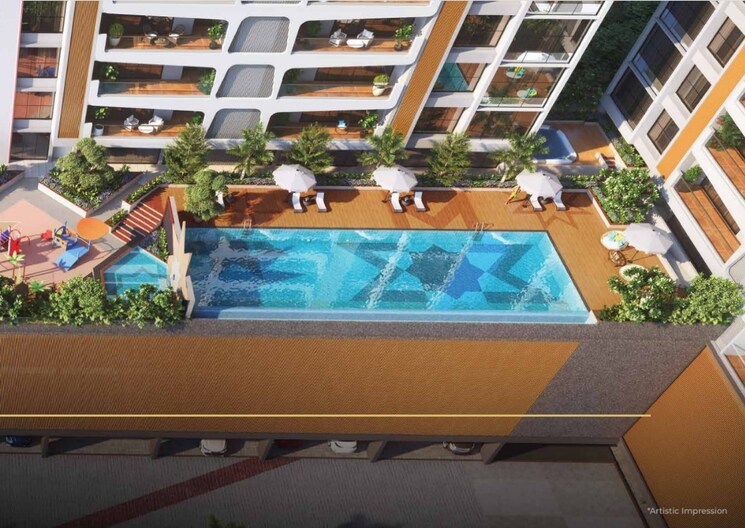 Swimming Pool, pristine-the-lords 3 Bedroom 1554 Sq.Ft. Apartment In Pashan Pune 8898644