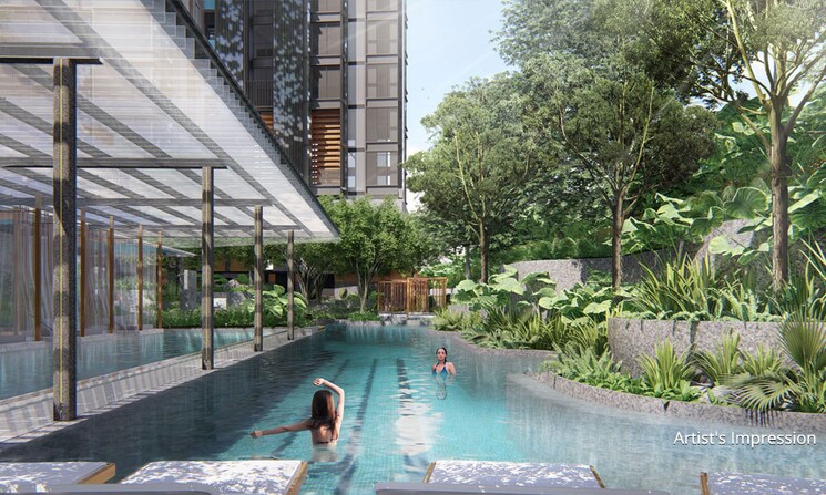 Swimming Pool, rustomjee-crown 4 Bedroom 2500 Sq.Ft. Apartment In Prabhadevi Mumbai 8898662