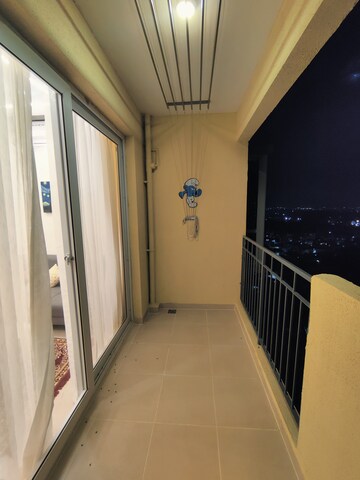 Building Lobby in 2 BHK Apartment at Bhartiya Nikoo Homes, Thanisandra Main Road – for Rent
