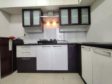 Kitchen in 2 BHK Apartment at Bhartiya Nikoo Homes, Thanisandra Main Road – for Rent