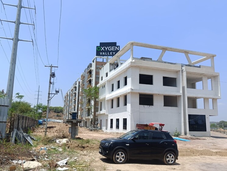 Exterior View, rk-oxygen-valley 2 Bedroom 1295 Sq.Ft. Apartment In Mallampet Hyderabad 8898705