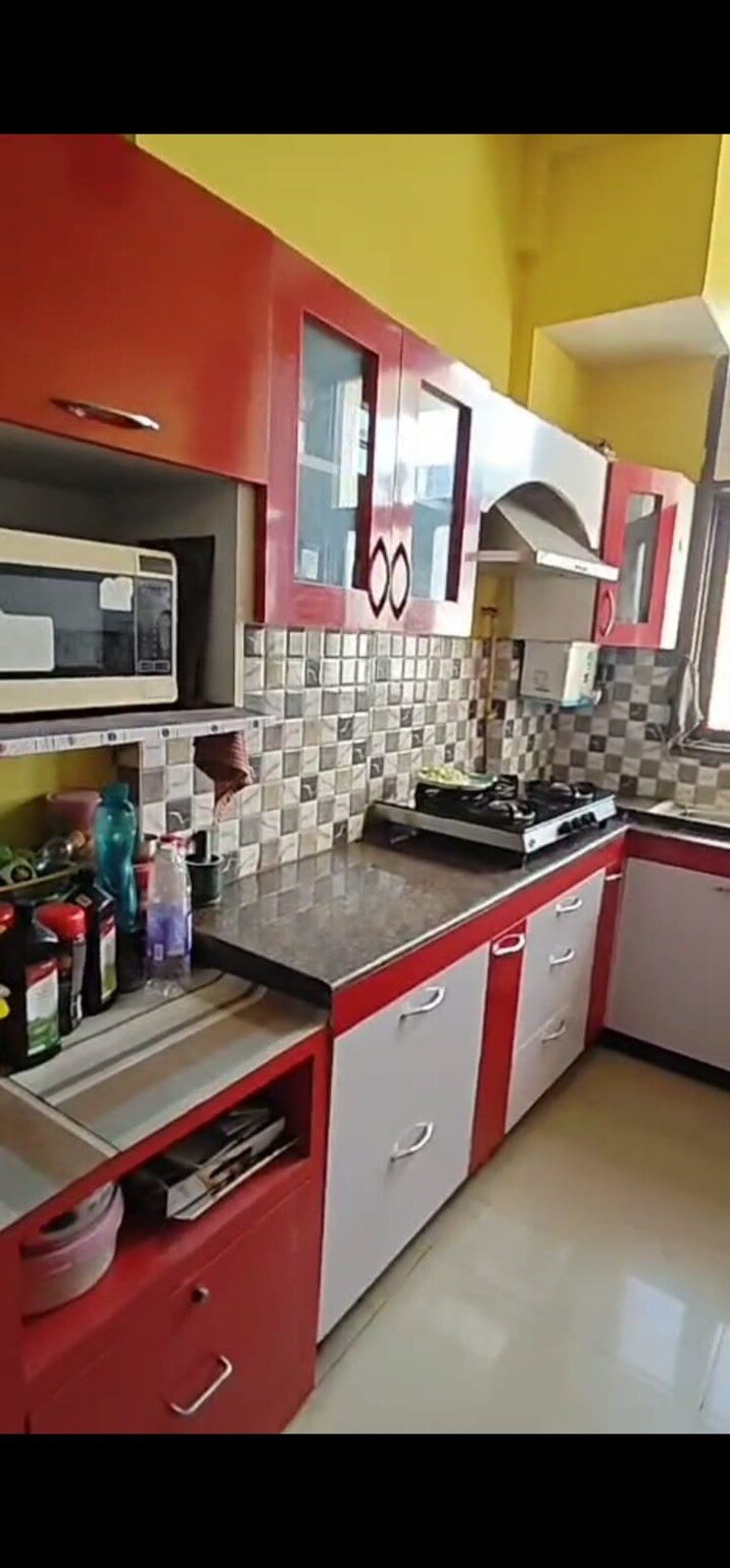 Kitchen, srs-residency 3.5 Bedroom 1857 Sq.Ft. Apartment In Sector 88 Faridabad 8898669