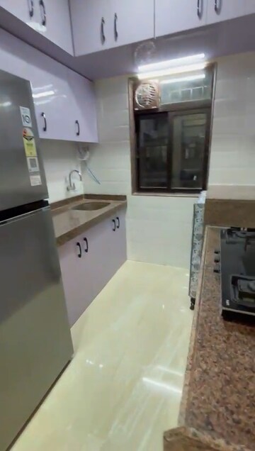 Kitchen in 1 BHK Apartment at Chandiwala Pearl Heaven, Andheri East – for Rent