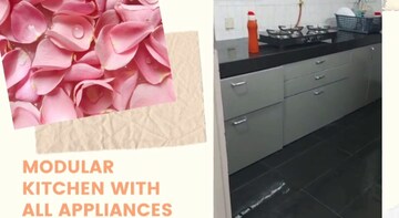 Kitchen in 3 BHK Apartment at Andheri East – for Rent