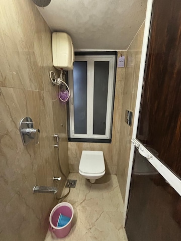 Bathroom in 2 BHK Apartment at Vastu Anand Apartment, Kalwa – for Rent