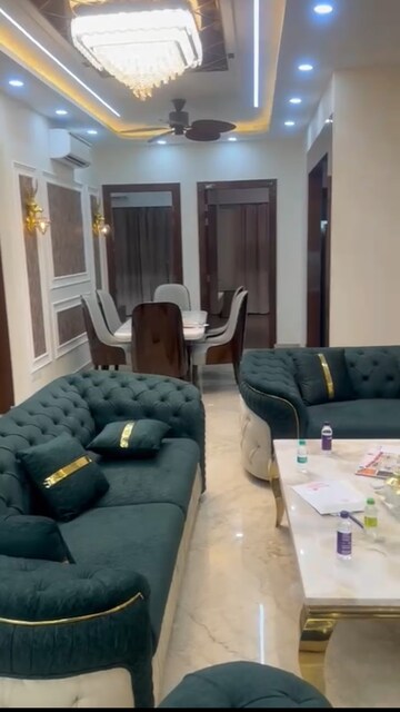 Living Room in 4 BHK Apartment at Uchdpl Veridia Oakwood Enclave, Wave City – for Rent
