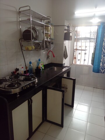 Kitchen in 1 BHK Apartment at Hiranandani Garden Eden 2, Powai – for Rent