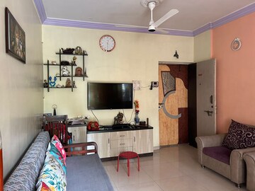 Living Room in 1 BHK Apartment at ARM Enclave, Kharghar – for Rent