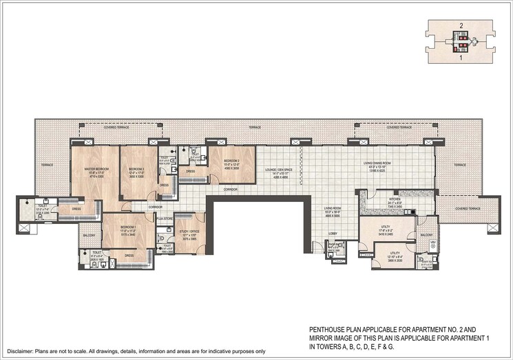 Master Plan, dlf-privana-north 4 Bedroom 3977 Sq.Ft. Apartment In Sector 76 Gurgaon 8898915